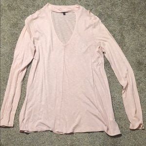 Express long sleeve flowy shirt size medium